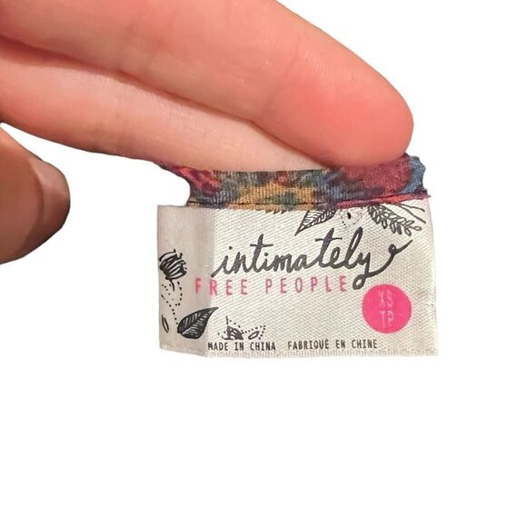 Intimately free‎ people floral slip dress. Size xs - Picture 3 of 8